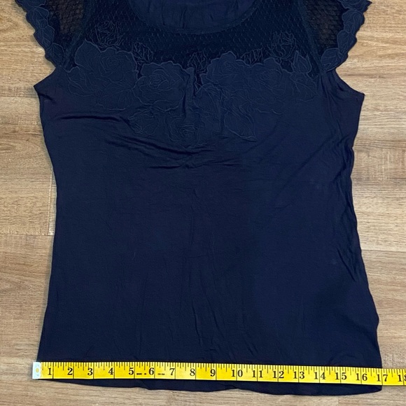 H&M blue shirt with lace - Picture 6 of 6